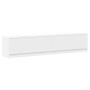 Mueble de TV de pared con LED blanco 180x31x38 cm en Muebles TV | Comprar online en Foru.es