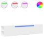 Mueble de TV de pared con luz LED blanco 180x31x39,5 cm en Muebles TV | Comprar online en Foru.es