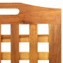 Biombo de 3 paneles de madera maciza de acacia 121,5x2x115 cm de vidaXL, Divisores de ambientes - Ref: Foro24-318546, Precio:...