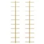 Botellero de pared para 10 botellas 2 unidades metal dorado de vidaXL, Botelleros - Ref: Foro24-340907, Precio: 117,04 €, Des...