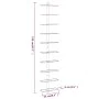 Botellero de pared para 10 botellas 2 unidades metal dorado de vidaXL, Botelleros - Ref: Foro24-340907, Precio: 117,04 €, Des...