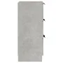 Aparador de madera contrachapada gris hormigón 30x30x70 cm de vidaXL, Aparadores - Ref: Foro24-811159, Precio: 45,45 €, Descu...