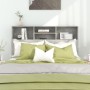 Mueble cabecero gris hormigón 140x19x103,5 cm de vidaXL, Cabeceros y pies de cama - Ref: Foro24-811866, Precio: 63,82 €, Desc...