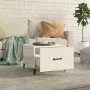 Mesa de centro con patas de metal blanco brillante 50x50x40 cm de vidaXL, Mesas de centro - Ref: Foro24-812738, Precio: 39,64...