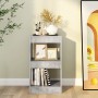 Estantería/divisor de espacios gris hormigón 40x30x72 cm de vidaXL, Librerías y estanterías - Ref: Foro24-811605, Precio: 33,...