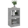 Estantería/divisor de espacios gris hormigón 40x30x72 cm de vidaXL, Librerías y estanterías - Ref: Foro24-811605, Precio: 33,...