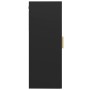 Armario de pared colgante negro 69,5x34x90 cm de vidaXL, Aparadores - Ref: Foro24-812277, Precio: 75,84 €, Descuento: %