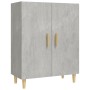 Aparador de madera contrachapada gris hormigón 70x34x90 cm de vidaXL, Aparadores - Ref: Foro24-812100, Precio: 67,07 €, Descu...
