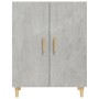 Aparador de madera contrachapada gris hormigón 70x34x90 cm de vidaXL, Aparadores - Ref: Foro24-812100, Precio: 67,07 €, Descu...