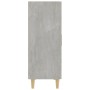Aparador de madera contrachapada gris hormigón 70x34x90 cm de vidaXL, Aparadores - Ref: Foro24-812100, Precio: 67,07 €, Descu...