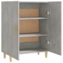 Aparador de madera contrachapada gris hormigón 70x34x90 cm de vidaXL, Aparadores - Ref: Foro24-812100, Precio: 67,07 €, Descu...