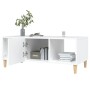 Mesa de centro madera contrachapada blanco 102x50x40 cm de vidaXL, Mesas de centro - Ref: Foro24-812690, Precio: 63,73 €, Des...