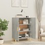 Aparador de madera contrachapada gris hormigón 70x34x90 cm de vidaXL, Aparadores - Ref: Foro24-812100, Precio: 67,07 €, Descu...