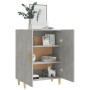 Aparador de madera contrachapada gris hormigón 70x34x90 cm de vidaXL, Aparadores - Ref: Foro24-812100, Precio: 67,07 €, Descu...