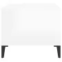 Couchtisch aus glänzend weißem Sperrholz, 90 x 50 x 40 cm von vidaXL, Couchtisch - Ref: Foro24-812669, Preis: 46,48 €, Rabatt: %