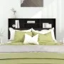 Mueble cabecero negro 140x19x103,5 cm de vidaXL, Cabeceros y pies de cama - Ref: Foro24-811863, Precio: 70,70 €, Descuento: %
