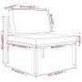 Conjunto de sofás de 3 piezas con cojines aluminio antracita de vidaXL, Conjuntos de jardín - Ref: Foro24-318307, Precio: 301...