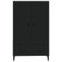 Aparador de madera de ingeniería negro 70x31x115 cm de vidaXL, Aparadores - Ref: Foro24-812574, Precio: 100,19 €, Descuento: %