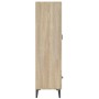 Aparador madera contrachapada roble Sonoma 70x31x115 cm de vidaXL, Aparadores - Ref: Foro24-812540, Precio: 96,49 €, Descuent...