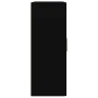 Armario de pared madera de ingeniería negro 69,5x32,5x90 cm de vidaXL, Estantes y estanterías - Ref: Foro24-812295, Precio: 6...