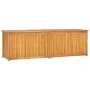 Baúl de jardín madera maciza de teca 175x50x55 cm de vidaXL, Cajas de almacenaje para exteriores - Ref: Foro24-318734, Precio...