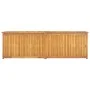 Baúl de jardín madera maciza de teca 175x50x55 cm de vidaXL, Cajas de almacenaje para exteriores - Ref: Foro24-318734, Precio...