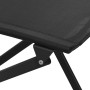 Mesa y sillas de bistró 3 piezas acero negro de vidaXL, Conjuntos de jardín - Ref: Foro24-318765, Precio: 106,09 €, Descuento: %