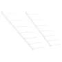 Botellero de pared para 7 botellas 2 unidades metal blanco de vidaXL, Botelleros - Ref: Foro24-340898, Precio: 58,99 €, Descu...