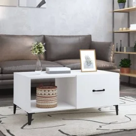 White plywood coffee table 90x50x40 cm by vidaXL, Coffee table - Ref: Foro24-812663, Price: 51,07 €, Discount: %