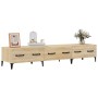 Mueble de TV madera contrachapada roble Sonoma 150x34,5x30 cm de vidaXL, Muebles TV - Ref: Foro24-812648, Precio: 80,69 €, De...