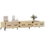Mueble de TV madera contrachapada roble Sonoma 150x34,5x30 cm de vidaXL, Muebles TV - Ref: Foro24-812648, Precio: 79,74 €, De...