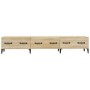 Mueble de TV madera contrachapada roble Sonoma 150x34,5x30 cm de vidaXL, Muebles TV - Ref: Foro24-812648, Precio: 80,69 €, De...