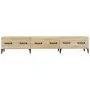 Mueble de TV madera contrachapada roble Sonoma 150x34,5x30 cm de vidaXL, Muebles TV - Ref: Foro24-812648, Precio: 79,74 €, De...