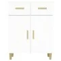 White plywood sideboard 69.5x34x89 cm by vidaXL, Sideboards - Ref: Foro24-812186, Price: 99,16 €, Discount: %