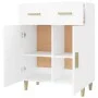 White plywood sideboard 69.5x34x89 cm by vidaXL, Sideboards - Ref: Foro24-812186, Price: 99,16 €, Discount: %