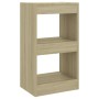 Estantería/divisor de espacios color roble Sonoma 40x30x72 cm de vidaXL, Librerías y estanterías - Ref: Foro24-811604, Precio...