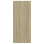 Estantería/divisor de espacios color roble Sonoma 40x30x72 cm de vidaXL, Librerías y estanterías - Ref: Foro24-811604, Precio...