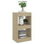 Estantería/divisor de espacios color roble Sonoma 40x30x72 cm de vidaXL, Librerías y estanterías - Ref: Foro24-811604, Precio...