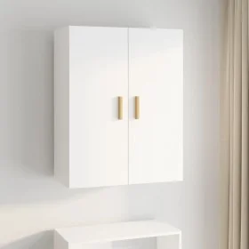 Glänzend weißer Hängeschrank 69,5x34x90 cm von vidaXL, Sideboards - Ref: Foro24-812264, Preis: 82,32 €, Rabatt: %