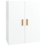 Armario de pared colgante blanco brillante 69,5x34x90 cm de vidaXL, Aparadores - Ref: Foro24-812264, Precio: 86,36 €, Descuen...