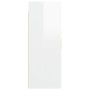 Armario de pared colgante blanco brillante 69,5x34x90 cm de vidaXL, Aparadores - Ref: Foro24-812264, Precio: 86,36 €, Descuen...
