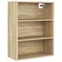 Armario colgante de pared roble Sonoma 69,5x32,5x90 cm de vidaXL, Aparadores - Ref: Foro24-812315, Precio: 73,10 €, Descuento: %