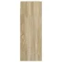 Armario colgante de pared roble Sonoma 69,5x32,5x90 cm de vidaXL, Aparadores - Ref: Foro24-812315, Precio: 73,10 €, Descuento: %