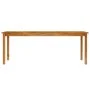 Mesa de jardín de madera maciza de acacia 200x100x74 cm de vidaXL, Mesas de jardín - Ref: Foro24-318744, Precio: 214,80 €, De...
