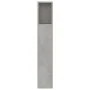 Mueble cabecero gris hormigón 160x18,5x104,5 cm de vidaXL, Cabeceros y pies de cama - Ref: Foro24-811938, Precio: 64,76 €, De...