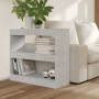 Estantería/divisor de espacios gris hormigón 80x30x72 cm de vidaXL, Librerías y estanterías - Ref: Foro24-811695, Precio: 48,...