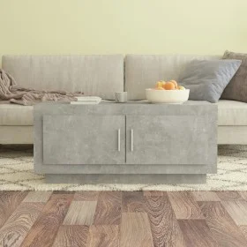 Concrete gray plywood coffee table 102x50x45 cm by vidaXL, Coffee table - Ref: Foro24-811812, Price: 92,98 €, Discount: %