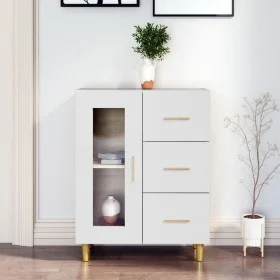 Aparador de madera de ingeniería blanco 69,5x34x90 cm de vidaXL, Aparadores - Ref: Foro24-812204, Precio: 91,73 €, Descuento: %
