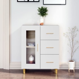 Aparador de madera de ingeniería blanco 69,5x34x90 cm de vidaXL, Aparadores - Ref: Foro24-812204, Precio: 93,15 €, Descuento: %