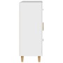 Aparador de madera de ingeniería blanco 69,5x34x90 cm de vidaXL, Aparadores - Ref: Foro24-812204, Precio: 93,15 €, Descuento: %